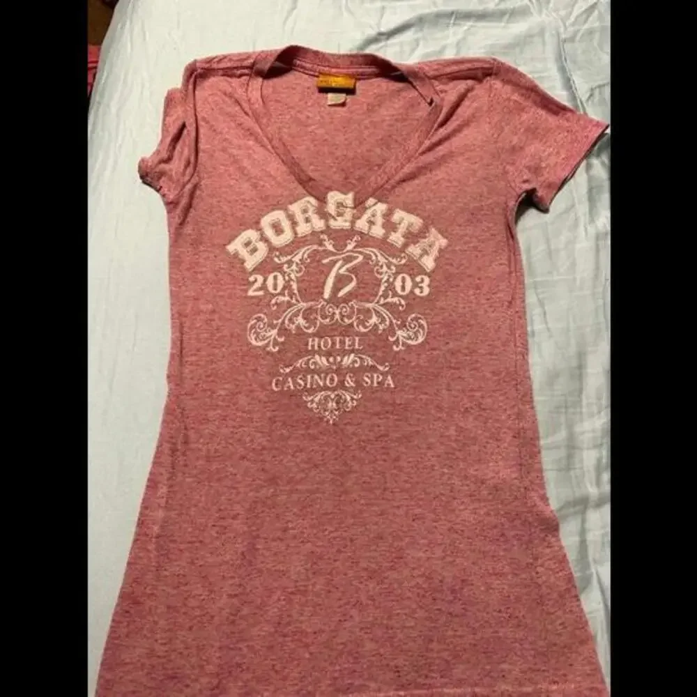 Unleash Your Inner Fashionista with a Pink Borgata Tshirt - Picture 1 of 2